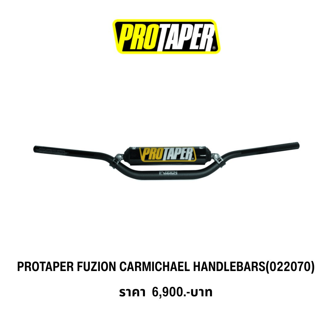 PROTAPER FUZION CARMICHAEL HANDLEBAR – BLACK (แฮนด์ PROTAPER รุ่น FUZION CARMICHAEL สีดำ)